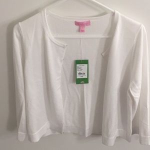 Lilly Pulitzer Cardigan- White